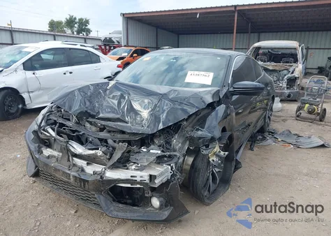 2018 Honda Civic Si из США, поврежденный, VIN 2HGFC3A5XJH756088